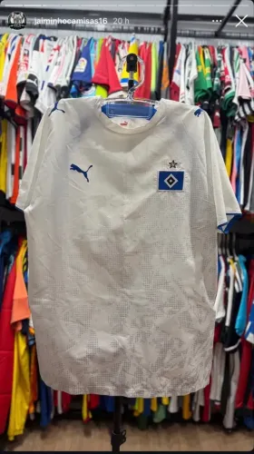 Camisa Hamburgo SV 2006/2007 Tamanho G 