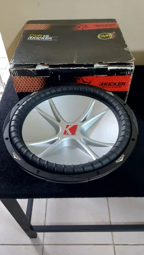Subwoofer kicker de 15" novo lacrado 