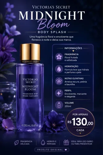 Body Splash Victoria's Secret midnight bloom 250ml
