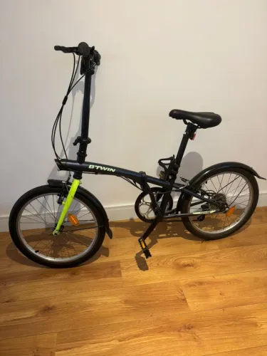 Bicicleta Dobrável BTwin Hoptown 320 - Aro 20 - 6 Marchas