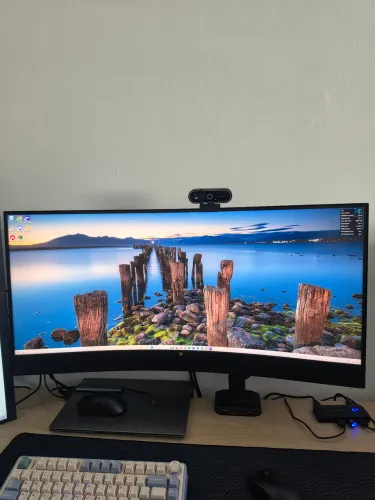 Monitor KBM MG900 Mini led 34 Ultrawide Gamer 