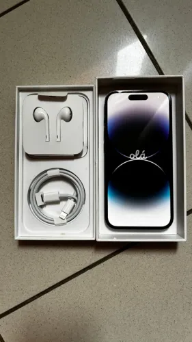 iPhone 14 Pro - 128Gb - Unico Dono - Bateria 82% - Fone + Cabo Originais nunca utilizados