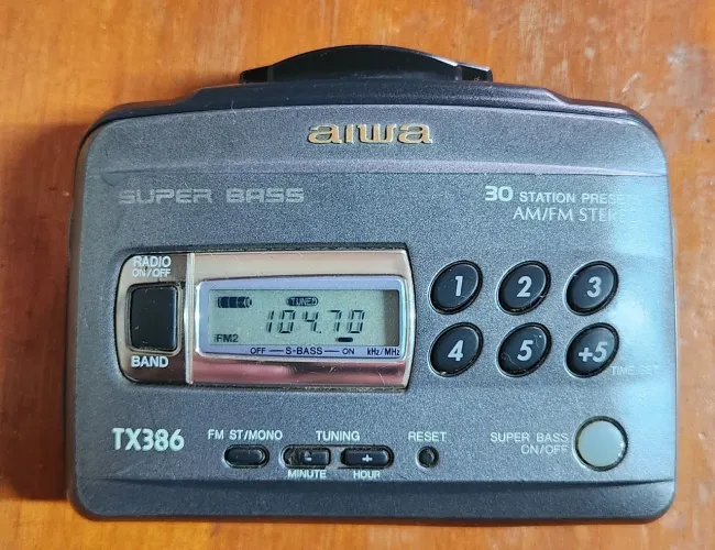Walkman Aiwa SuperBass