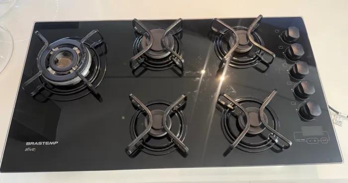 Cooktop Brastemp 5 acendedores