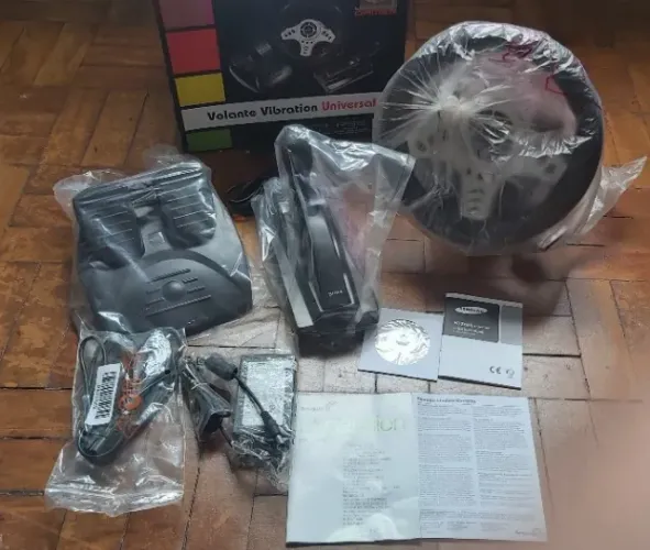 novo kit volante vibration universal 