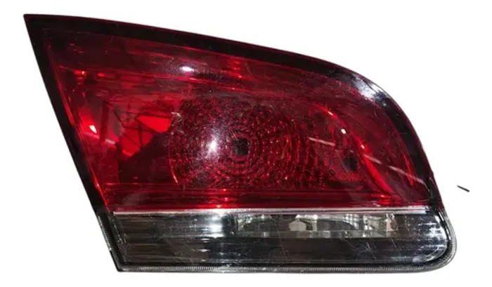 Lanterna Tampa Traseira Esquerda Fiat Siena 2008 A 2011 Esquerdo/motorista Vermelho