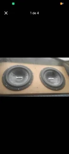 Caixa com dois Bravox endurence 12pol 800 rms cada e um módulo 1500 rms Stetsom e 3 medio