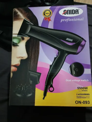 Secador de cabelo novo