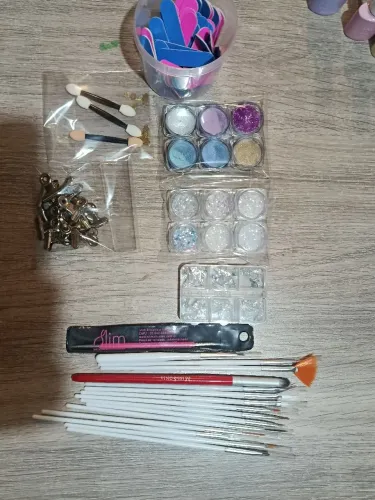 Kit para nail design 