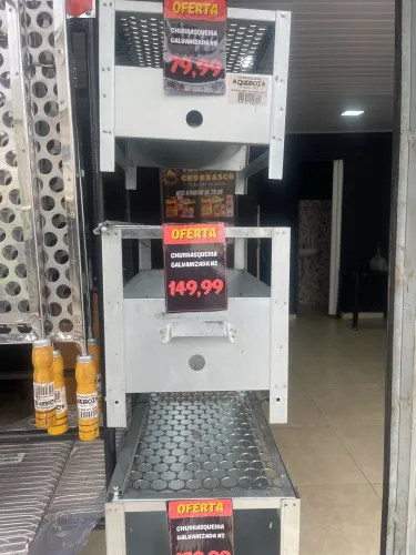 CHURRASQUEIRA GALVANIZADA N2