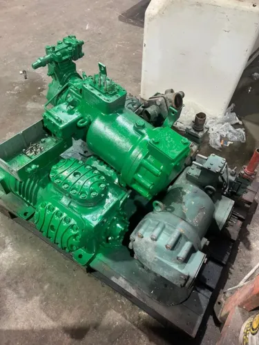 Motor de compressores para retirada de peças 