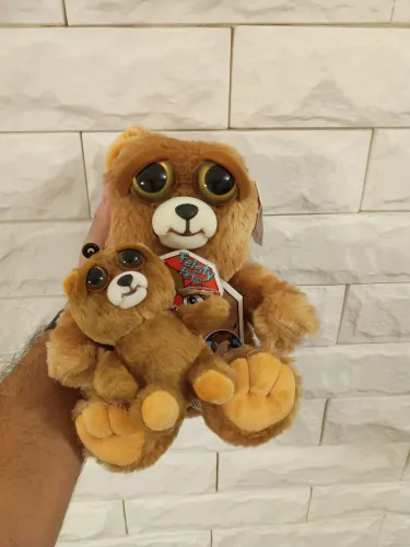 Kit Feisty Pets Ted original + Chaveiro Ted Original