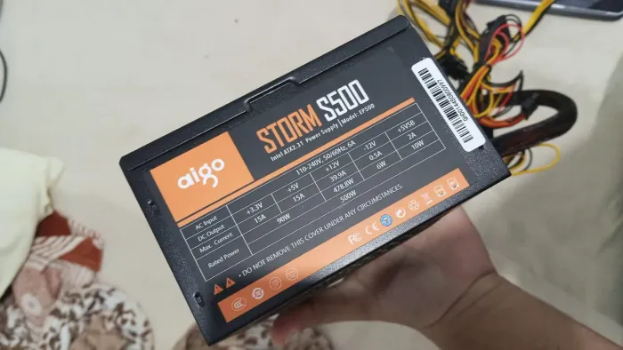 Fonte 500w pouco uso