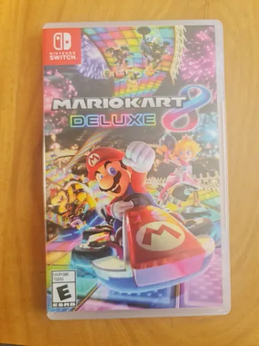 Mario Kart 8 (Nintendo Switch) - mídia física em caixa original - excelente estado