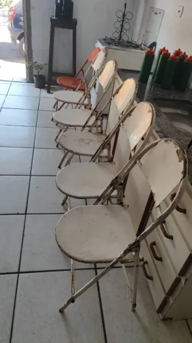Conjunto Cadeiras Dobráveis