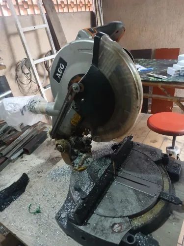 Maquina policirte pra aluminio e madeira