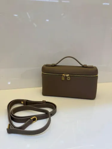 Bolsa de mão loro piana em couro legítimo