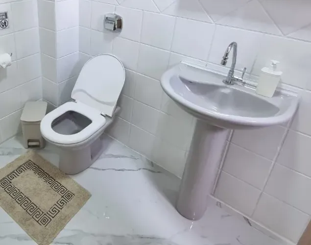 Vaso Sanitário + Pia com Coluna (Marca Incepa)