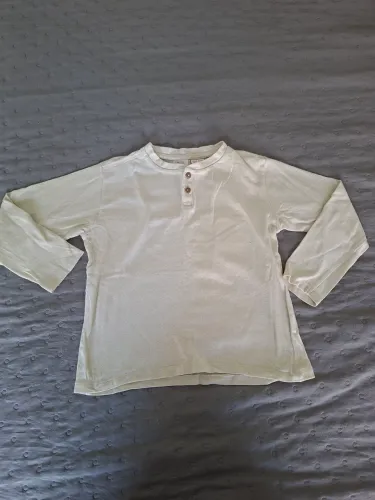 Blusa manga longa infantil Zara 