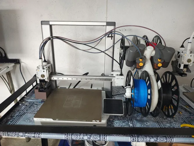 Impressora 3d bambú lab combo