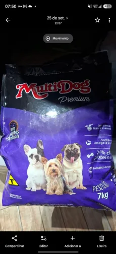 Ração Multidog Premium 7kg