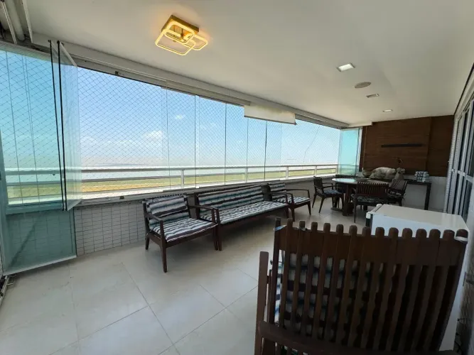 Terrazzo Atlântico Península | 287m² Vista Mar Eterna | 4 Suítes e Alto Luxo
