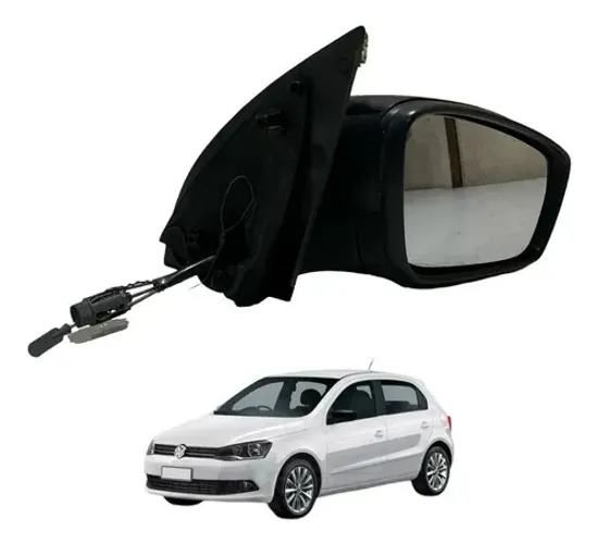 Retrovisor Direito Manual Volkswagen Gol G6 2012 A 2016