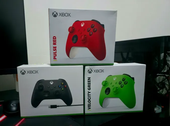 Controle Xbox e PC, Lacrados (aceito cartão)