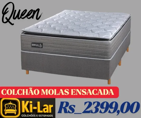 Box Queen de molas ensacadas