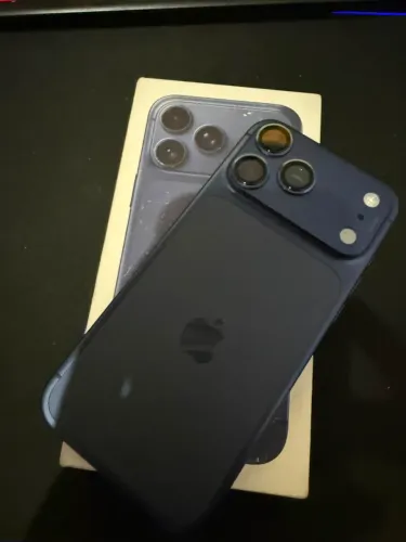 iPhone 17 Pro Max apenas 25 dias de ativado chip físico Anatel 20 de ciclos aceito cartão