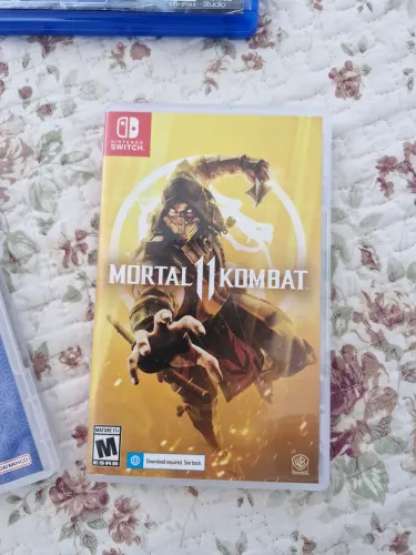 Mortal kombat 11 mídia física para nintendo switch (novo)