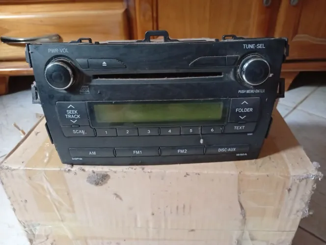 2-Rádios originais Corolla Civic 200 reais