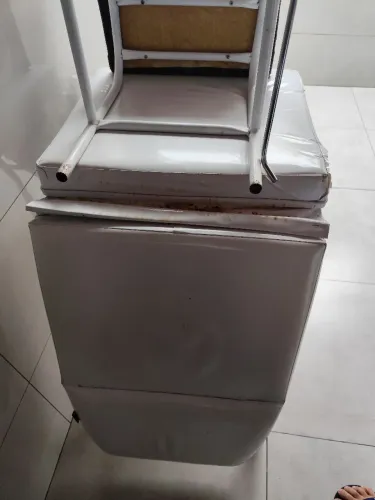 Maca e banquinho escada 2 degraus