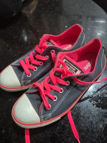 VINTAGE All Star Converse - Pink neon(RARO) Importado