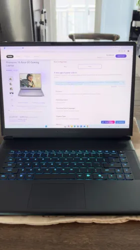 Notebook gamer Alienware área 51 - 16 polegadas