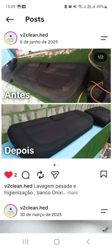 Higienização de estofados em Bauru e Região