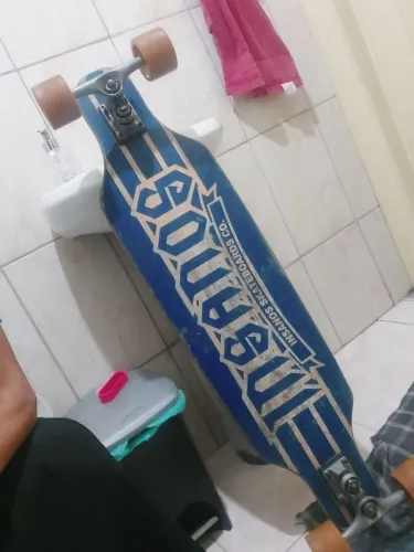 Skate long usado