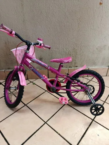 Bicicleta infantil rosa