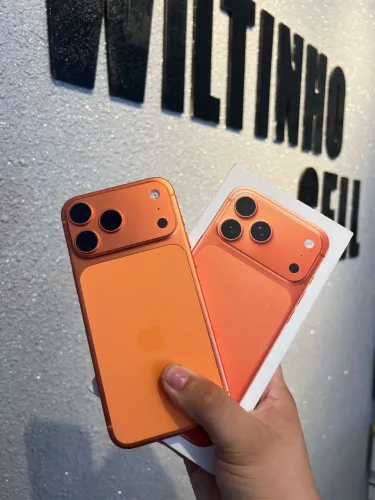 17 pro max laranja 