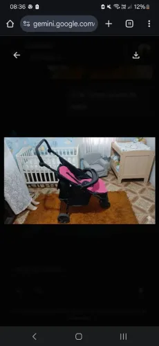 Carrinho pra bebê três rodas