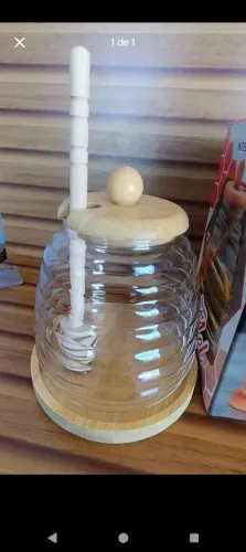 Meleira de vidro 480ml