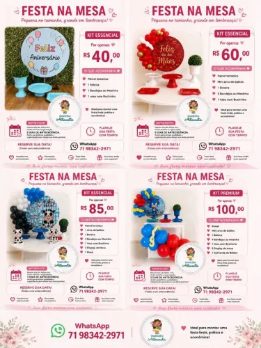 Festa na mesa