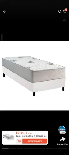 Cama de solteiro