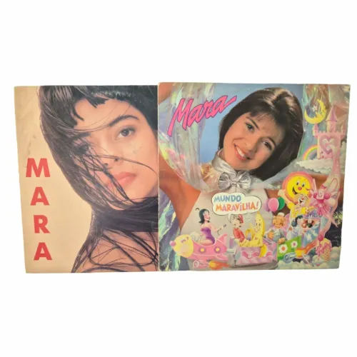 2 LPs Mara Mundo Maravilha e Planeta Azul (ótimo estado)