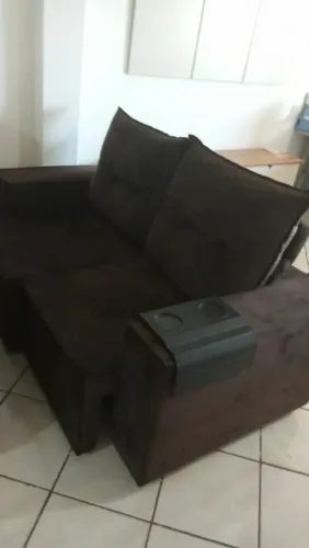 Sofá retrátil se 2 lugar