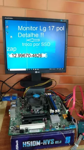 Placa Ddr3 Ssd Monitor C.Hdmi Funciona usar peças fonte Hd