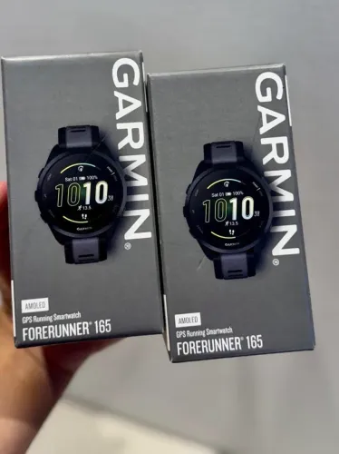 GARMIN 165 LACRADO | Branco e Preto