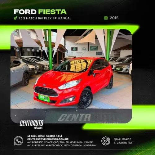 Ford Fiesta 1.5 16V Flex Mec. 5P 2015