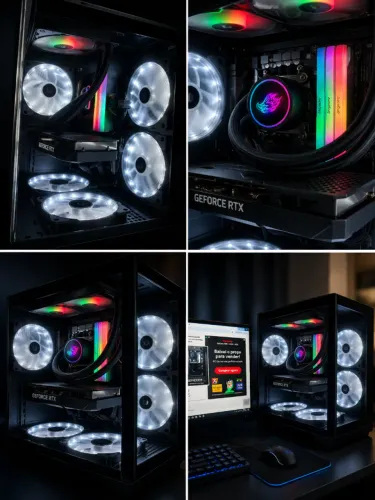PC Gamer RGB com RTX | Roda Jogos Pesados | Excelente Estado