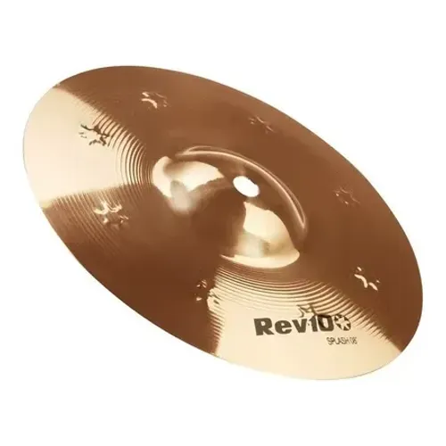 Prato Bateria Efeito Splash 8 pol Orion REV10 Bronze B10 Martelado